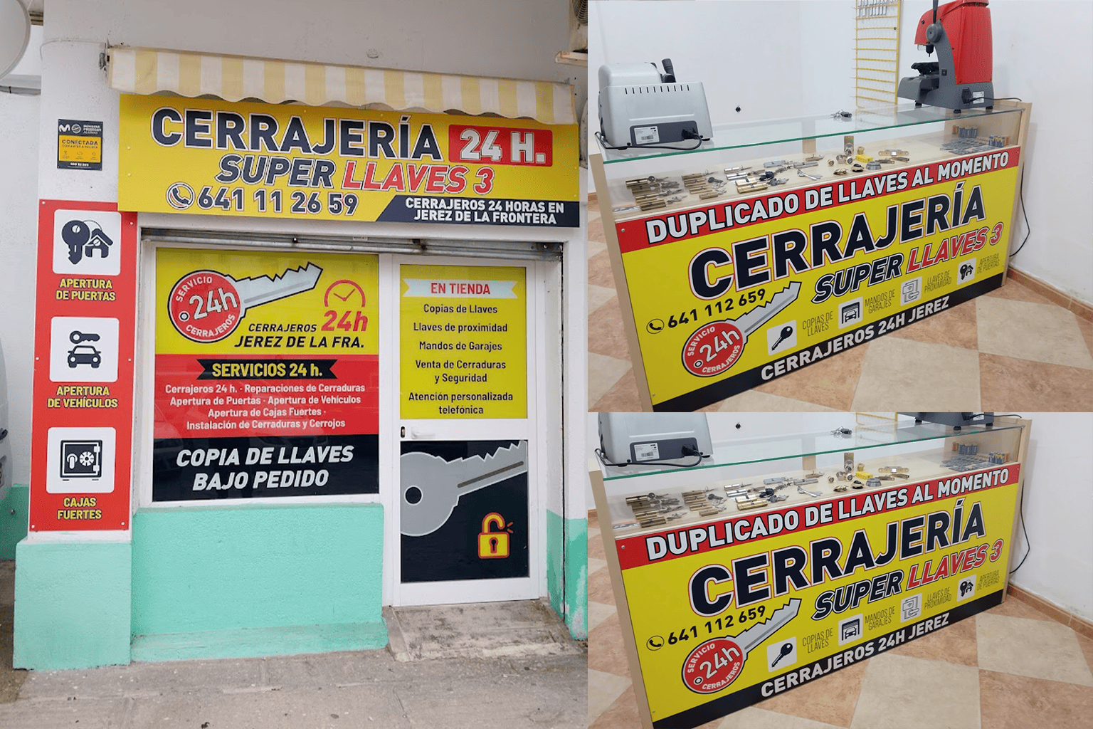Super Llaves 5 Cerrajería 24h Cádiz - Servicios profesionales en Cádiz